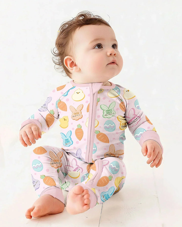Gerippte Babykleidung mit individuellem Foto - Weich &amp; Skizzenhaft