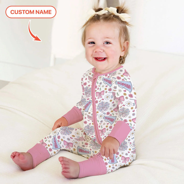 Gerippte Babykleidung mit individuellem Foto - Weich &amp; Skizzenhaft