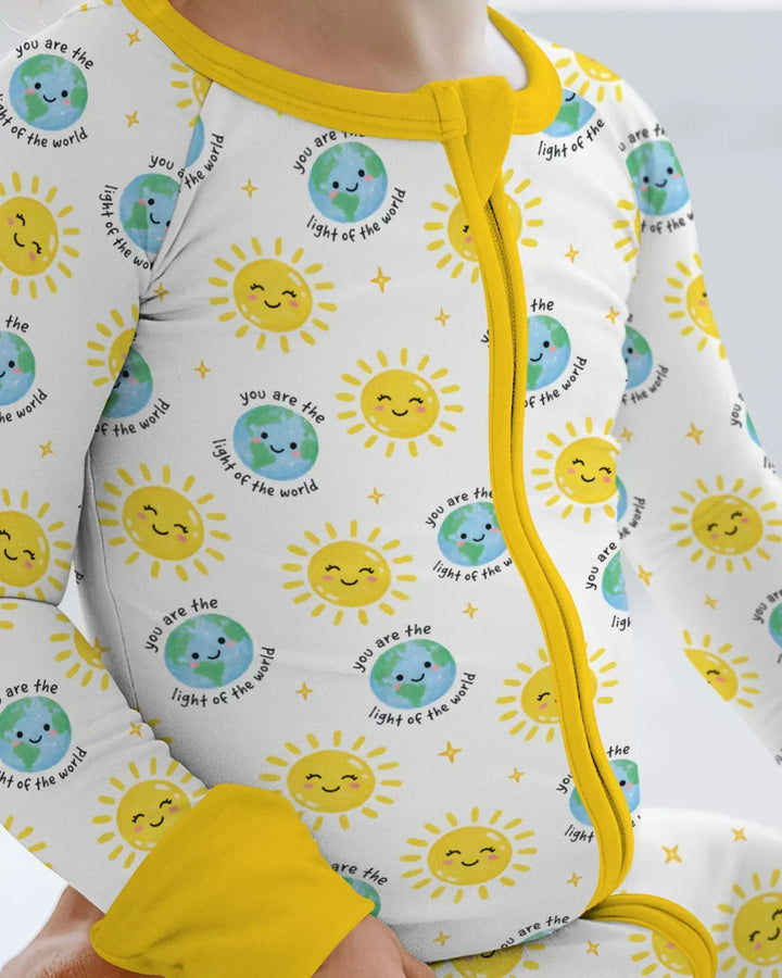 Matthew 5:14 Light of the World Bamboo Convertible Zippy