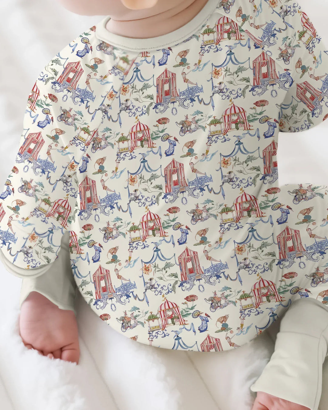 Gerippte Babykleidung mit individuellem Foto - Weich &amp; Skizzenhaft