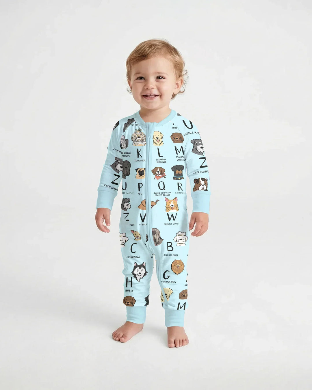 Gerippte Babykleidung mit individuellem Foto - Weich &amp; Skizzenhaft