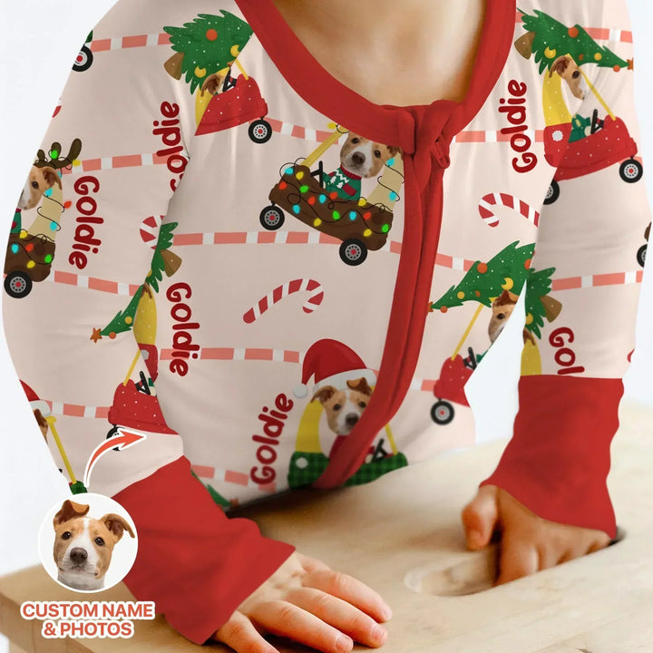 Custom Pet Photo Christmas Tikes Car Bamboo Convertible Zippy