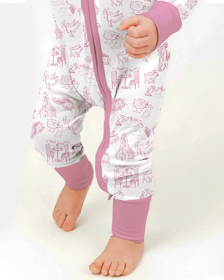 Gerippte Babykleidung mit individuellem Foto - Weich &amp; Skizzenhaft