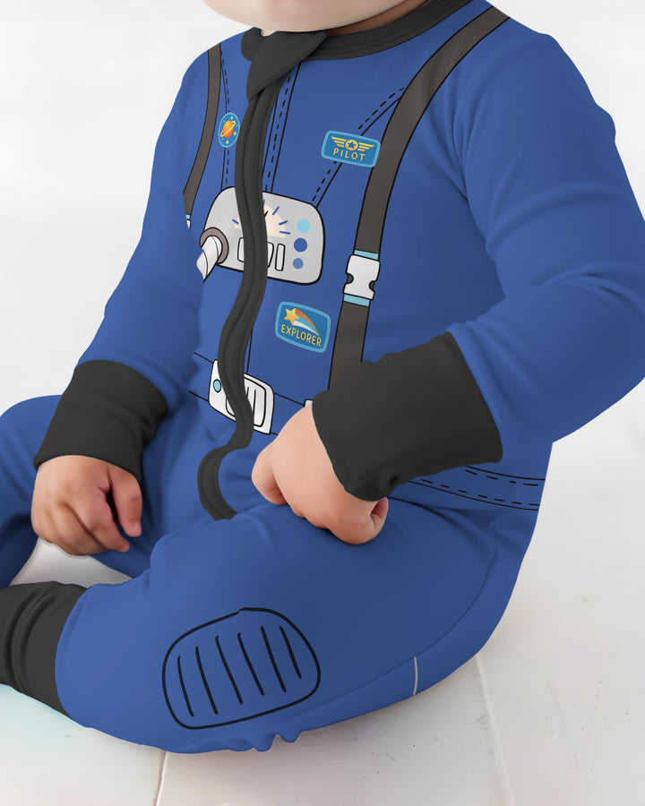 Gerippte Babykleidung mit individuellem Foto - Weich &amp; Skizzenhaft