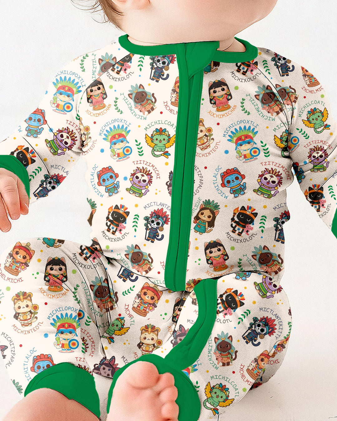 Gerippte Babykleidung mit individuellem Foto - Weich &amp; Skizzenhaft