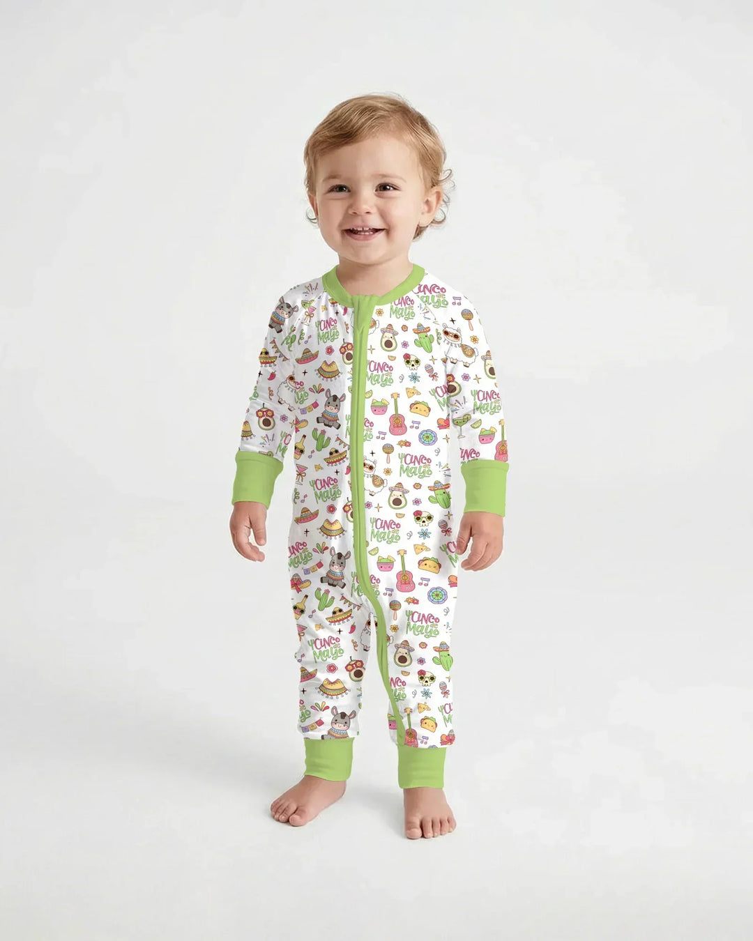 Gerippte Babykleidung mit individuellem Foto - Weich &amp; Skizzenhaft