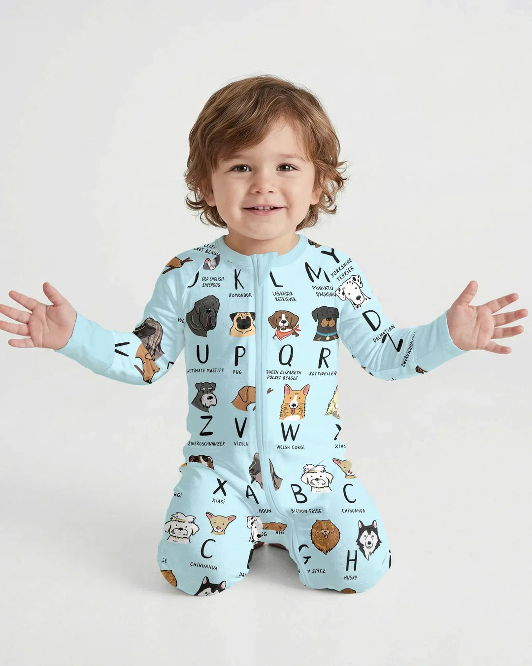 Gerippte Babykleidung mit individuellem Foto - Weich &amp; Skizzenhaft