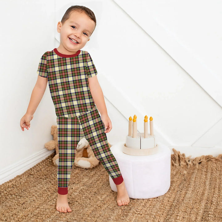 Zweiteiliges, kurzärmliges Pyjama-Set mit Marienkäfern