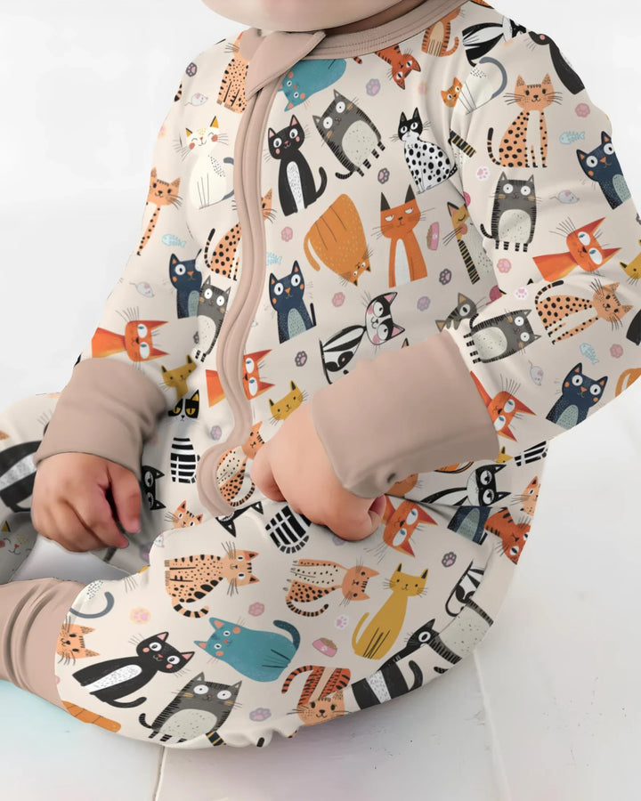 Gerippte Babykleidung mit individuellem Foto - Weich &amp; Skizzenhaft