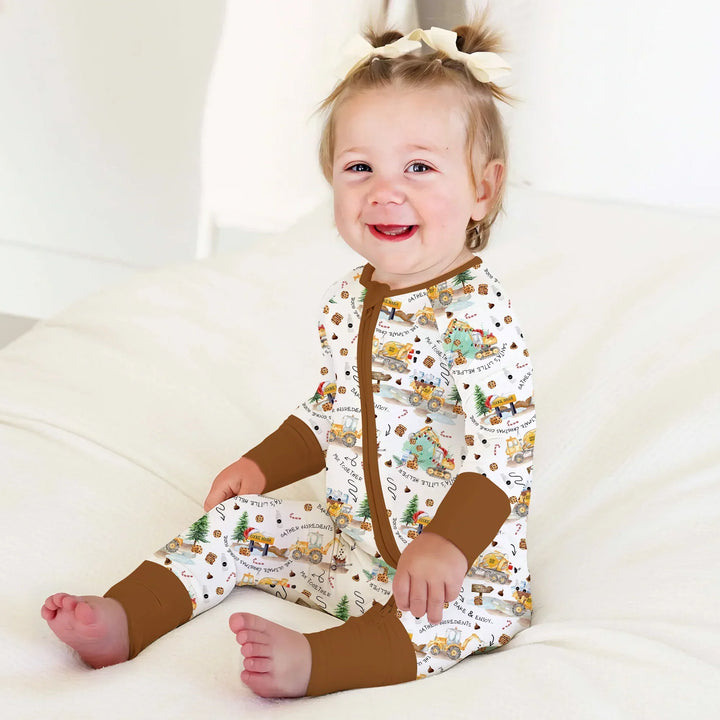 Gerippte Babykleidung mit individuellem Foto - Weich &amp; Skizzenhaft