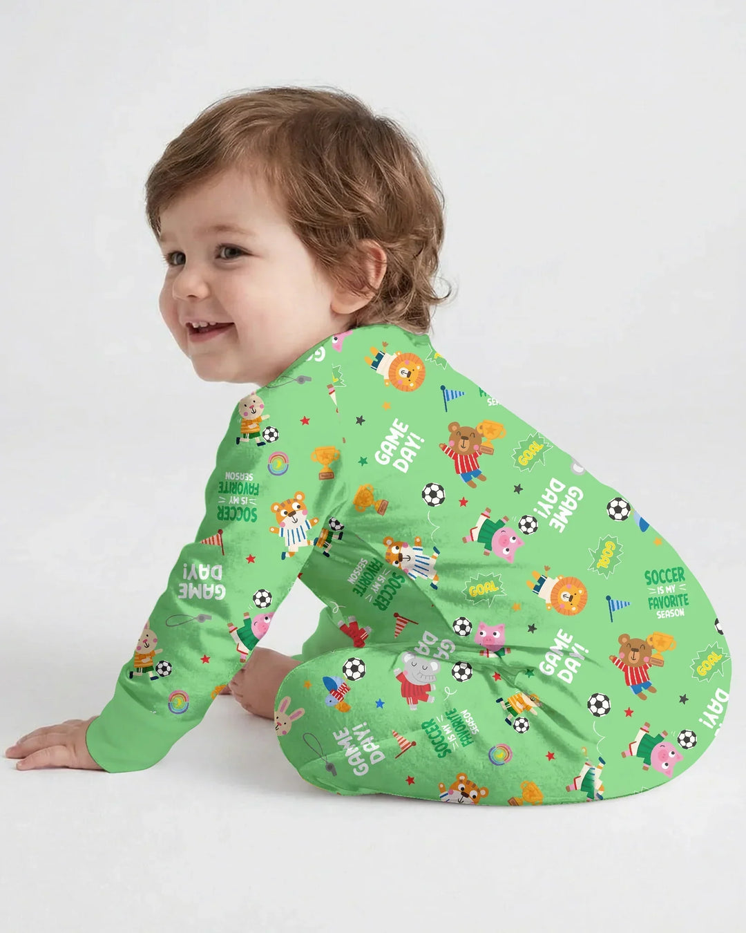 Gerippte Babykleidung mit individuellem Foto - Weich &amp; Skizzenhaft
