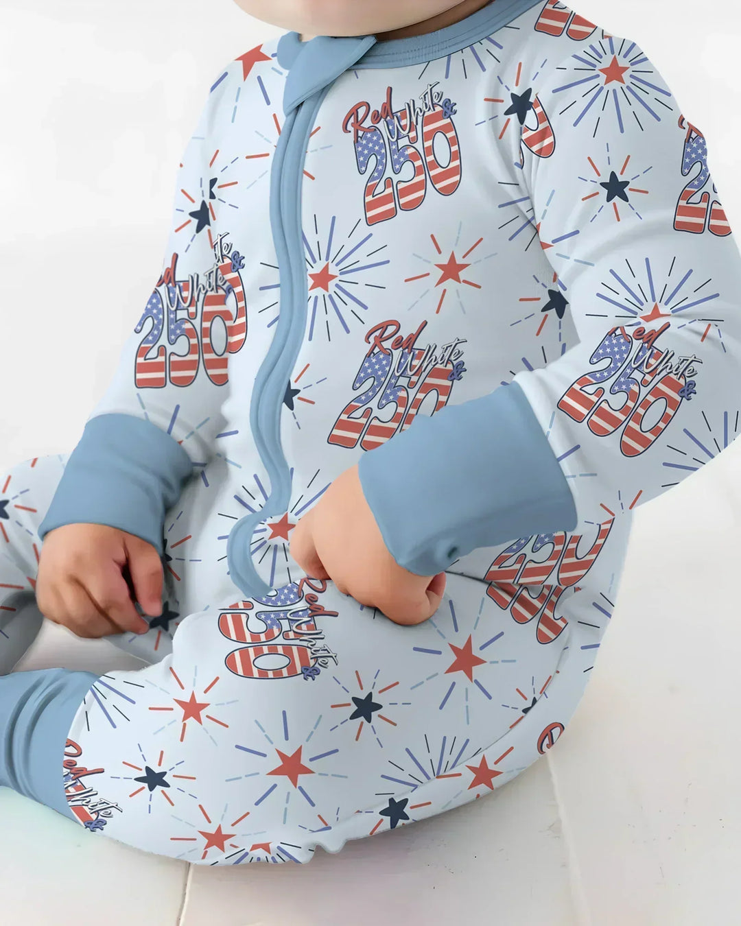 Gerippte Babykleidung mit individuellem Foto - Weich &amp; Skizzenhaft