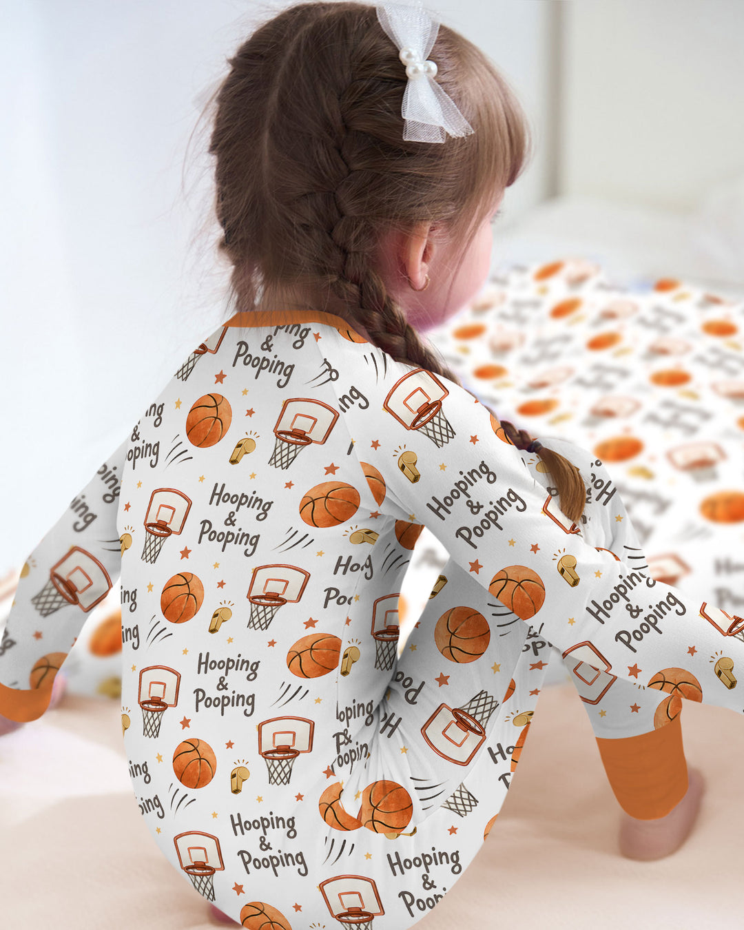 Gerippte Babykleidung mit individuellem Foto - Weich &amp; Skizzenhaft