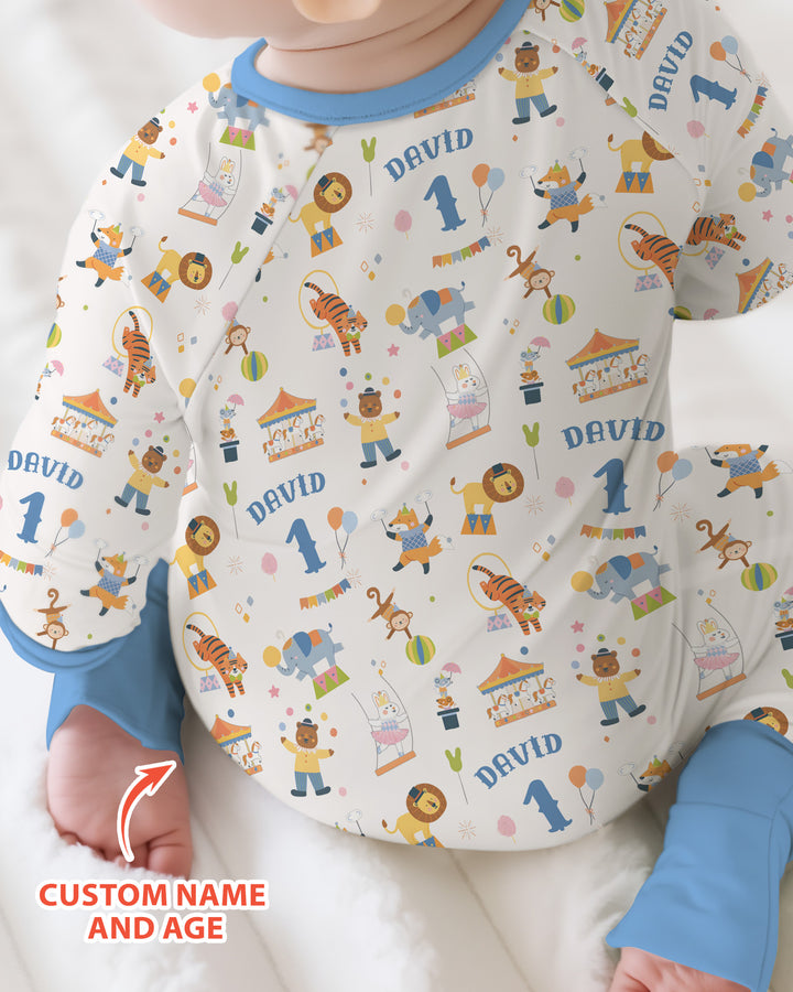 Gerippte Babykleidung mit individuellem Foto - Weich &amp; Skizzenhaft
