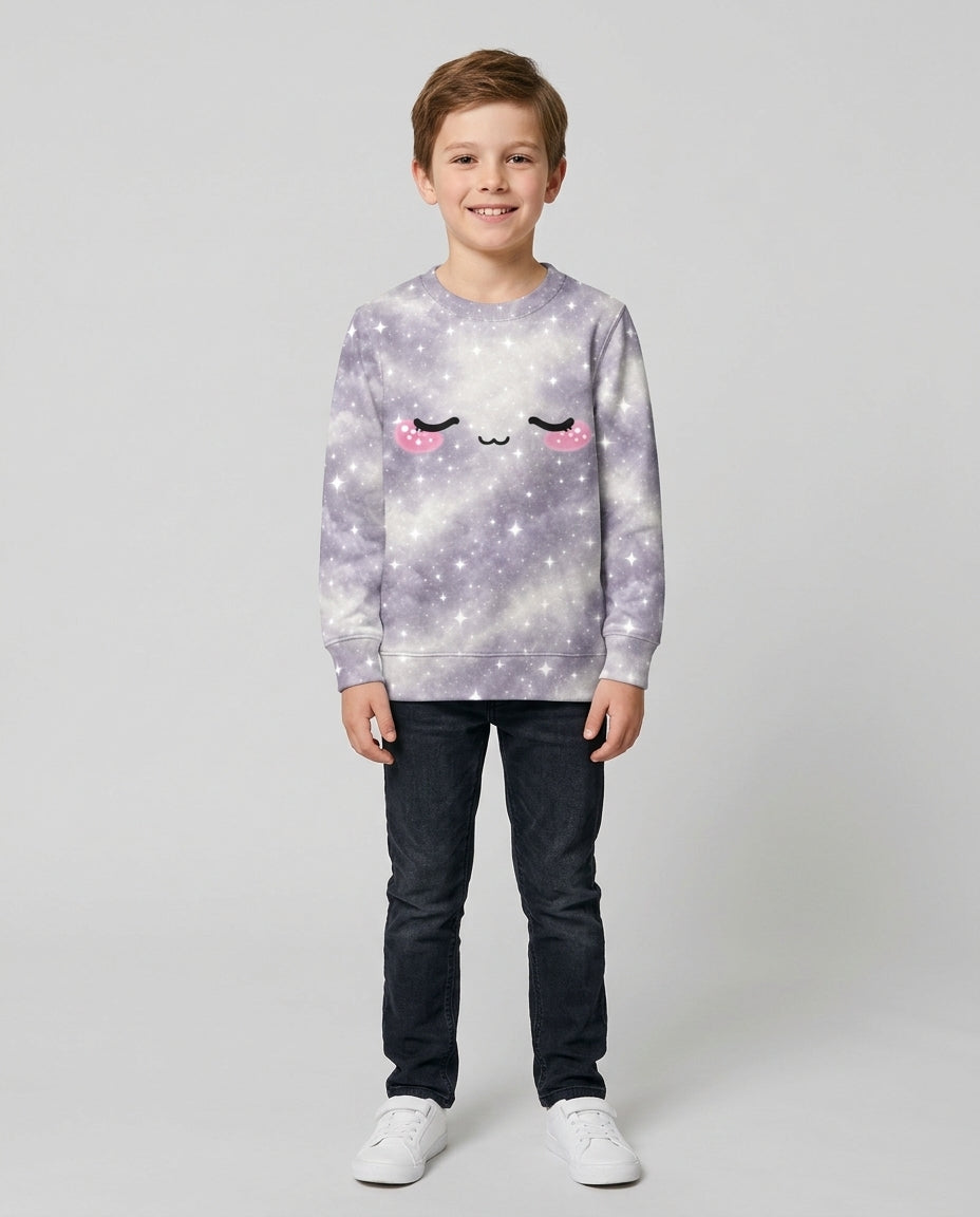 Matching Squishy Dumplings Costume Bamboo Crewneck Sweatshirt