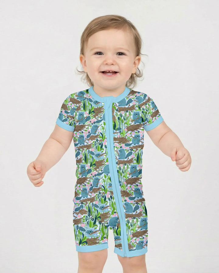 Little Dam Builders Bamboo Shorty Zippy