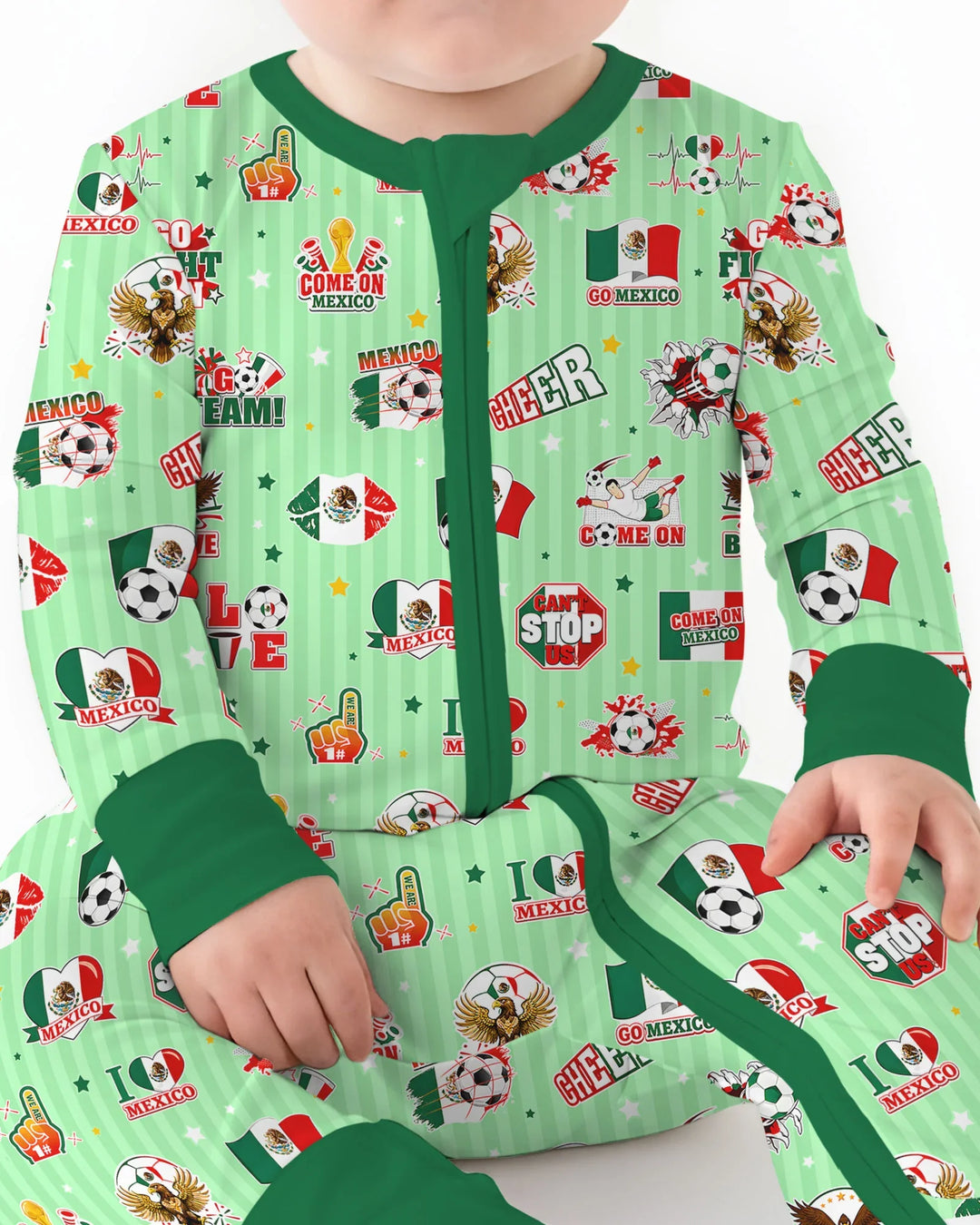 Gerippte Babykleidung mit individuellem Foto - Weich &amp; Skizzenhaft
