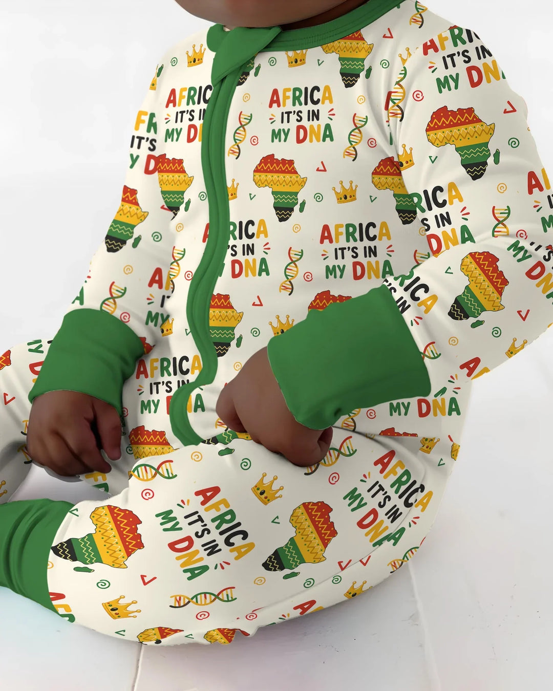 Gerippte Babykleidung mit individuellem Foto - Weich &amp; Skizzenhaft