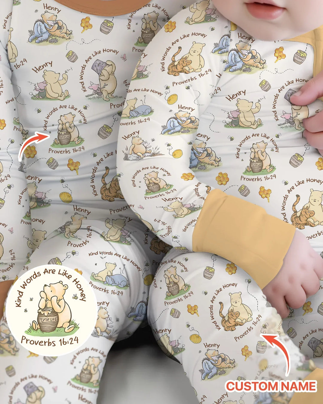 Gerippte Babykleidung mit individuellem Foto - Weich &amp; Skizzenhaft