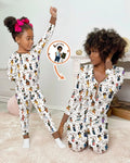 Black Legacy ABCs Family Matching Bamboo Women Pajama Set