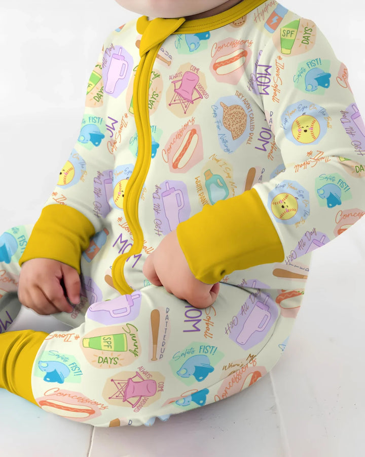 Gerippte Babykleidung mit individuellem Foto - Weich &amp; Skizzenhaft