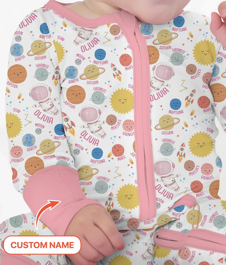Gerippte Babykleidung mit individuellem Foto - Weich &amp; Skizzenhaft