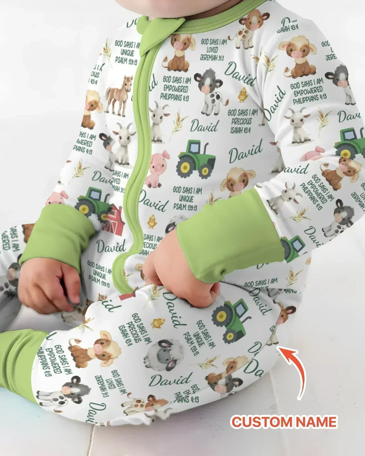 Gerippte Babykleidung mit individuellem Foto - Weich &amp; Skizzenhaft