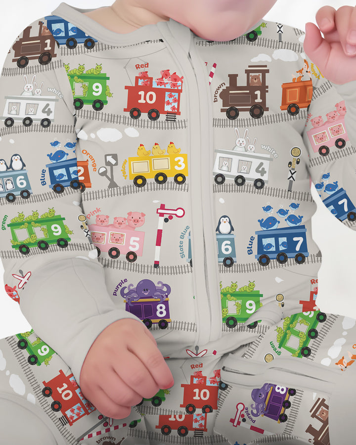 Gerippte Babykleidung mit individuellem Foto - Weich &amp; Skizzenhaft