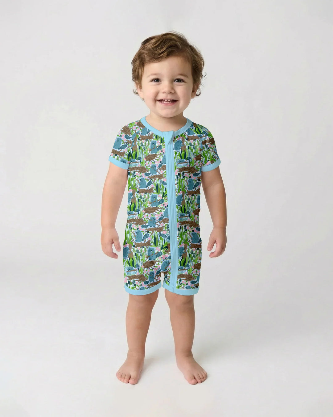 Little Dam Builders Bamboo Shorty Zippy