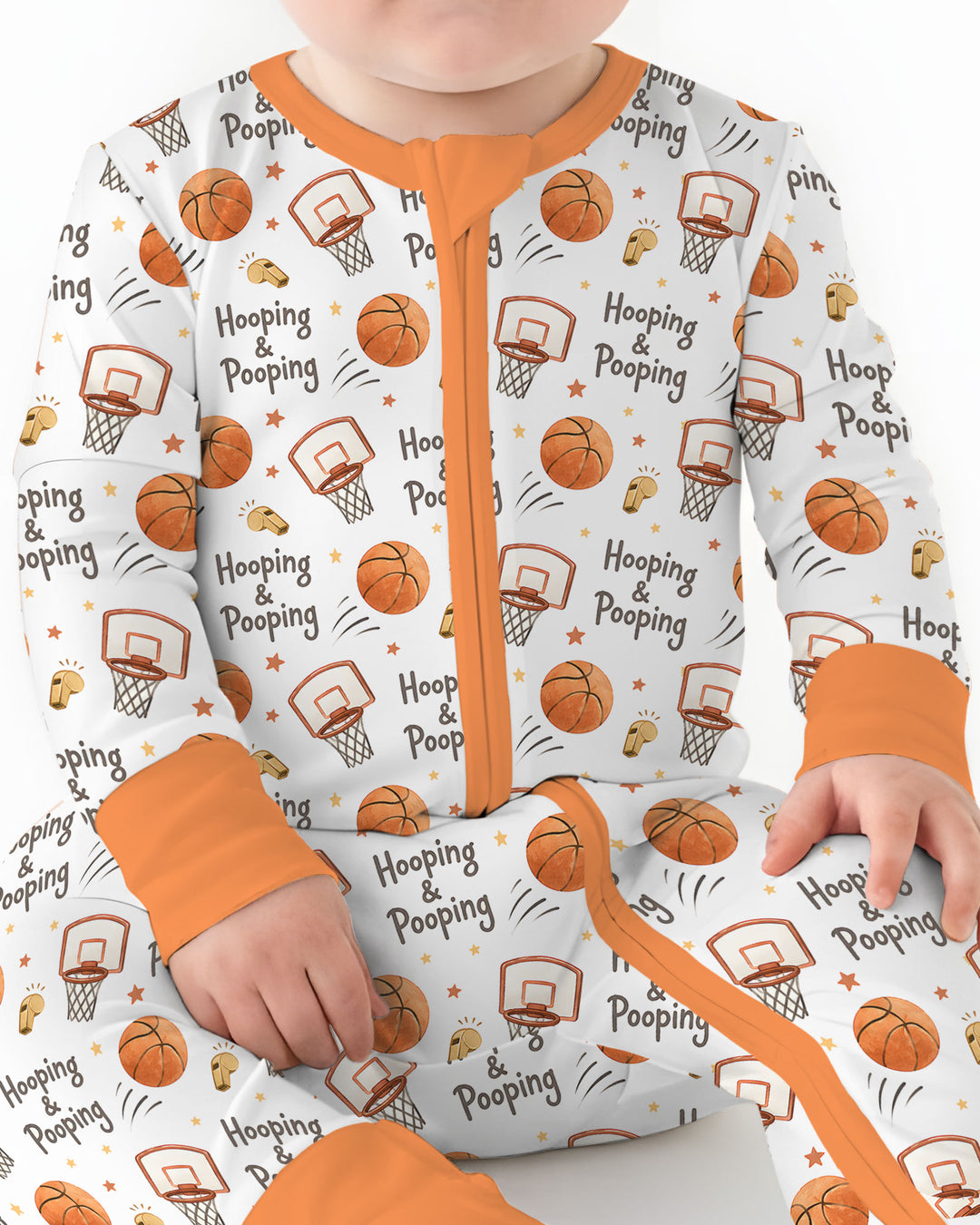 Gerippte Babykleidung mit individuellem Foto - Weich &amp; Skizzenhaft