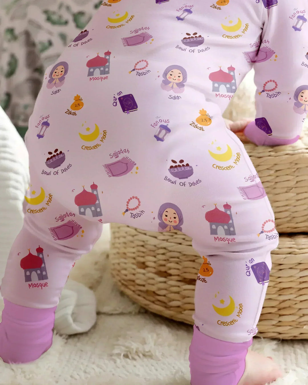 Gerippte Babykleidung mit individuellem Foto - Weich &amp; Skizzenhaft
