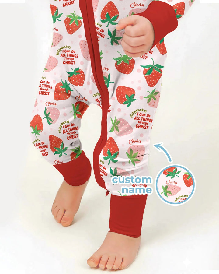 I Can Do All Things Through Christ Bamboo Convertible Zippy