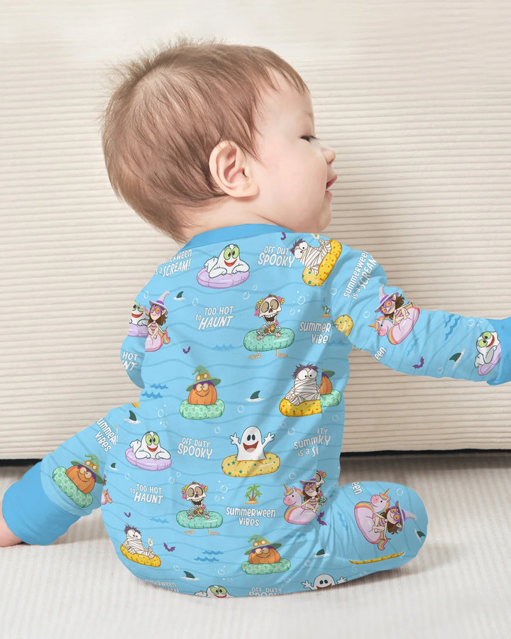 Gerippte Babykleidung mit individuellem Foto - Weich &amp; Skizzenhaft