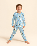 Funny Seagull MOM Two Piece Long Sleeve Pajama Set