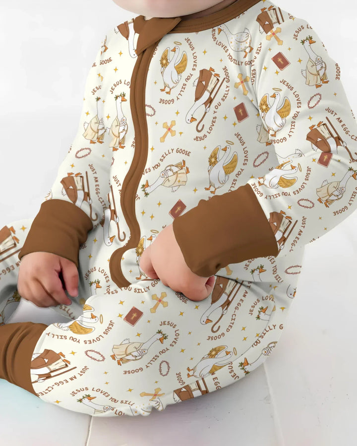 Gerippte Babykleidung mit individuellem Foto - Weich &amp; Skizzenhaft