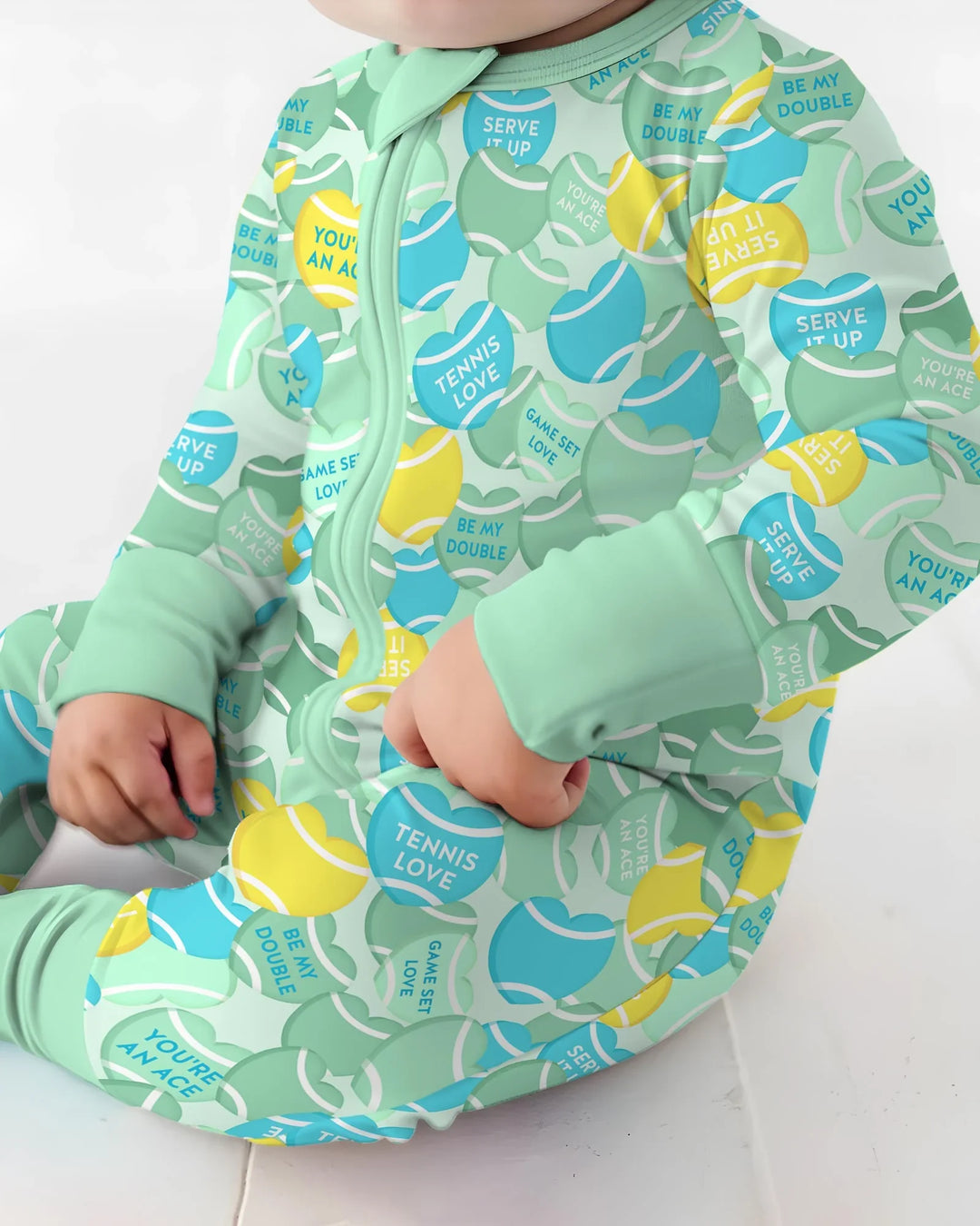 Gerippte Babykleidung mit individuellem Foto - Weich &amp; Skizzenhaft