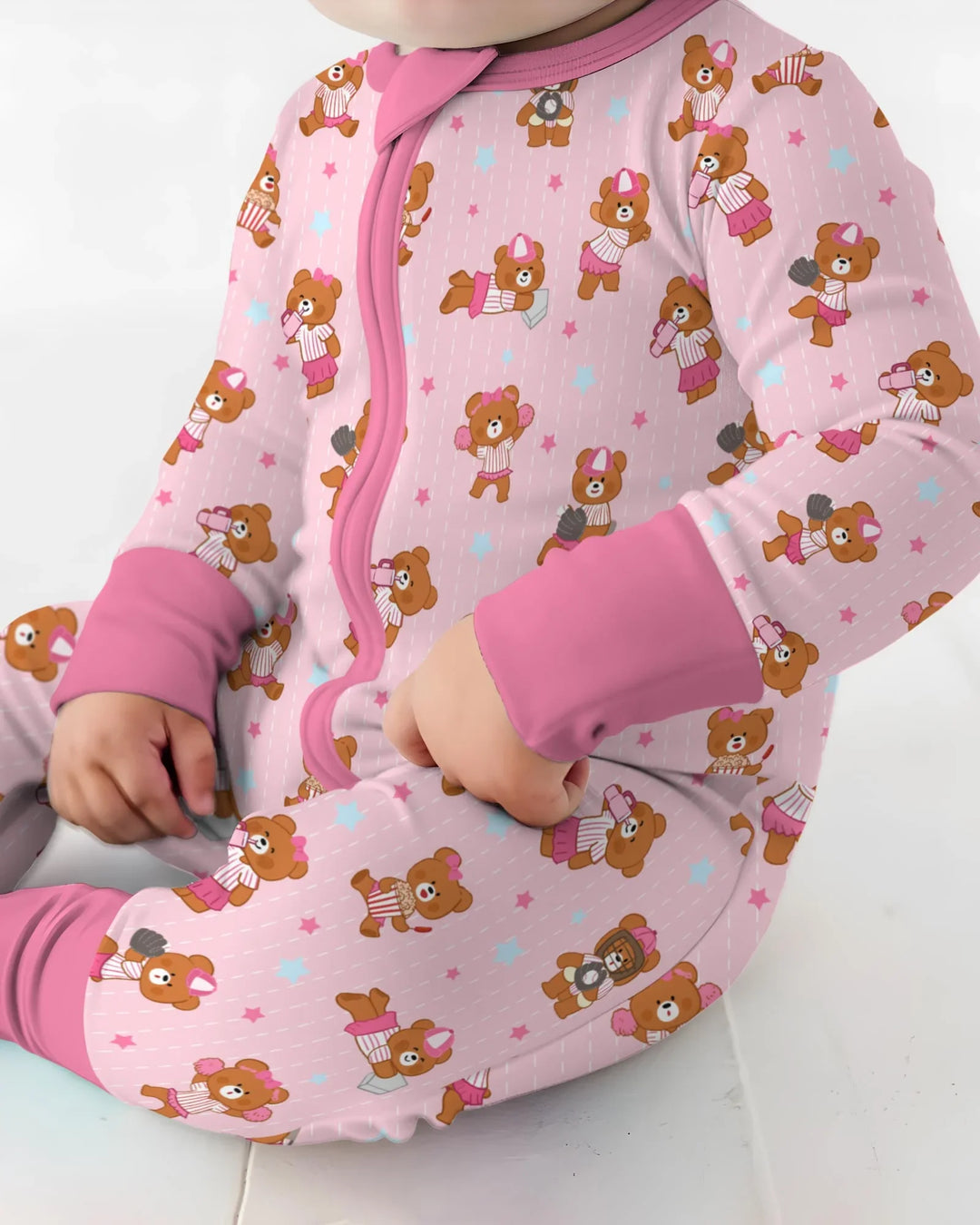 Born To Play Baseball Bamboo Convertible Zippy
