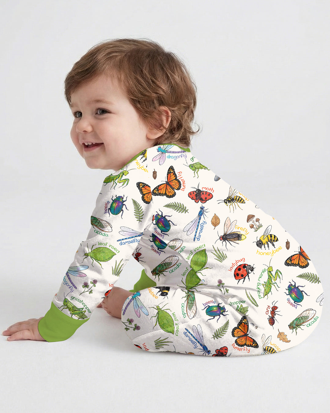 Gerippte Babykleidung mit individuellem Foto - Weich &amp; Skizzenhaft