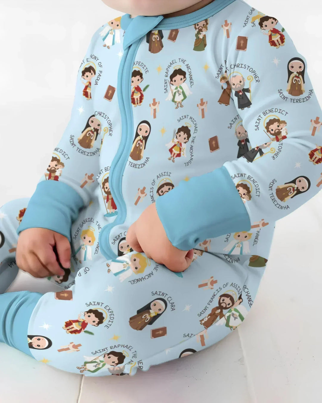 Gerippte Babykleidung mit individuellem Foto - Weich &amp; Skizzenhaft