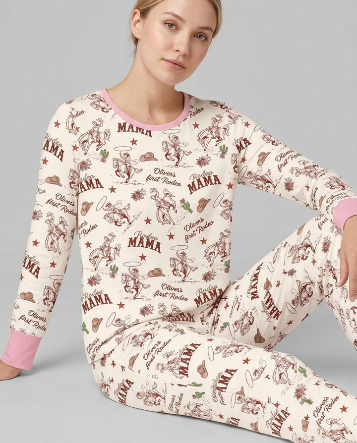 Vorlage Bambus Damen Pyjama Set