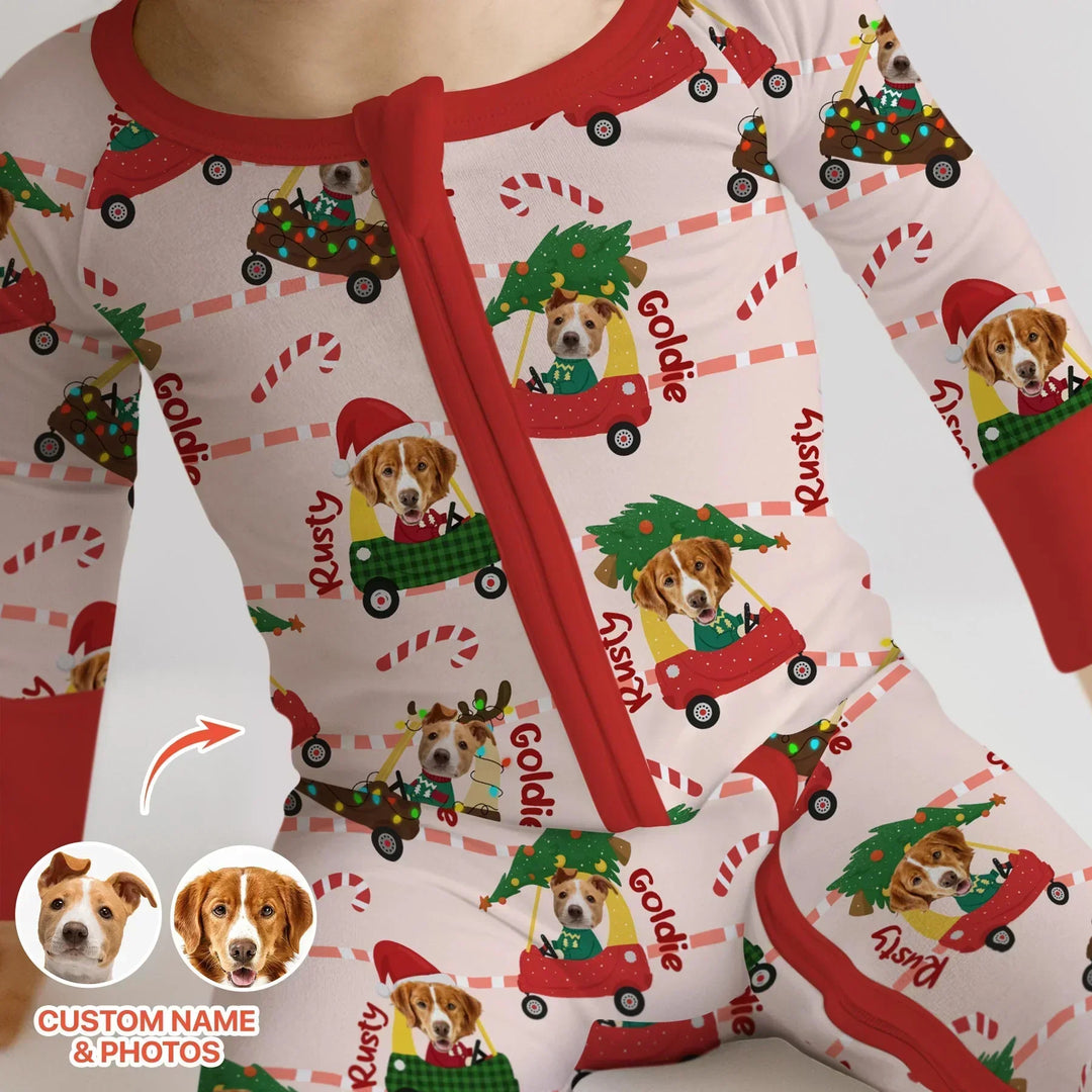 Custom Pet Photo Christmas Tikes Car Bamboo Convertible Zippy