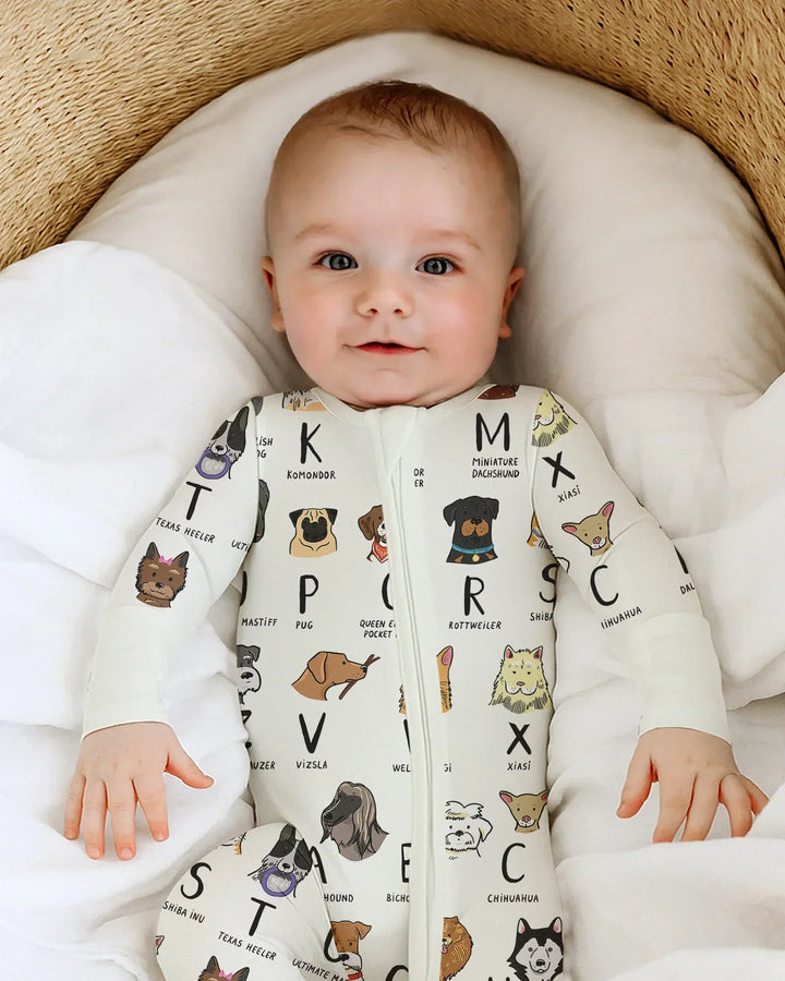 Gerippte Babykleidung mit individuellem Foto - Weich &amp; Skizzenhaft