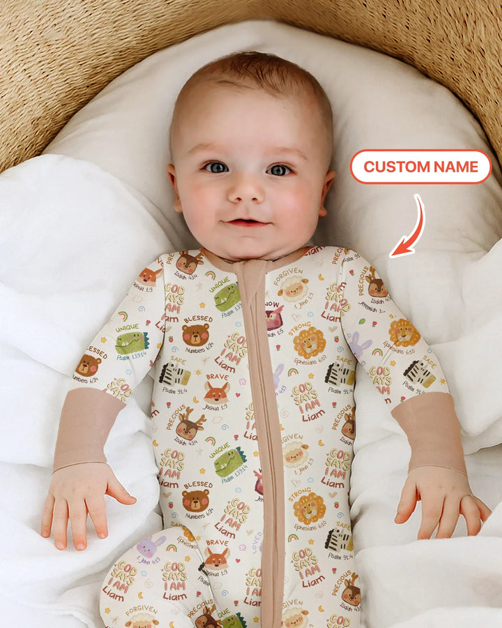 Gerippte Babykleidung mit individuellem Foto - Weich &amp; Skizzenhaft