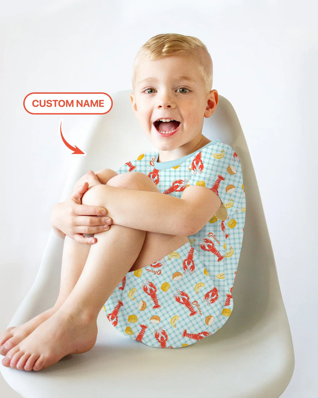 Zweiteiliges Pyjama-Set mit kurzen Ärmeln und Shorts im Sommer-Design