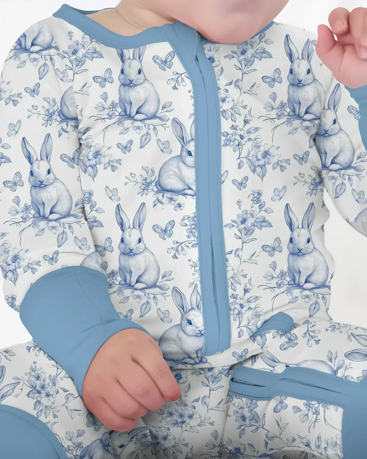 Gerippte Babykleidung mit individuellem Foto - Weich &amp; Skizzenhaft