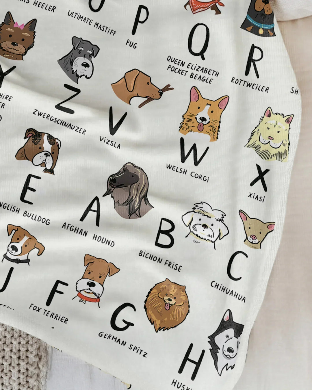 Vorlage Quilt Decke