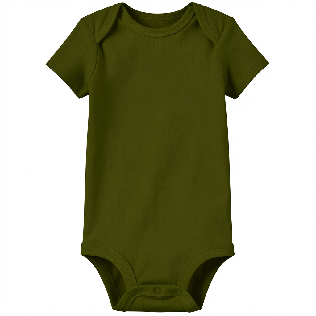 Gerippte Babykleidung mit individuellem Foto - Weich &amp; Skizzenhaft