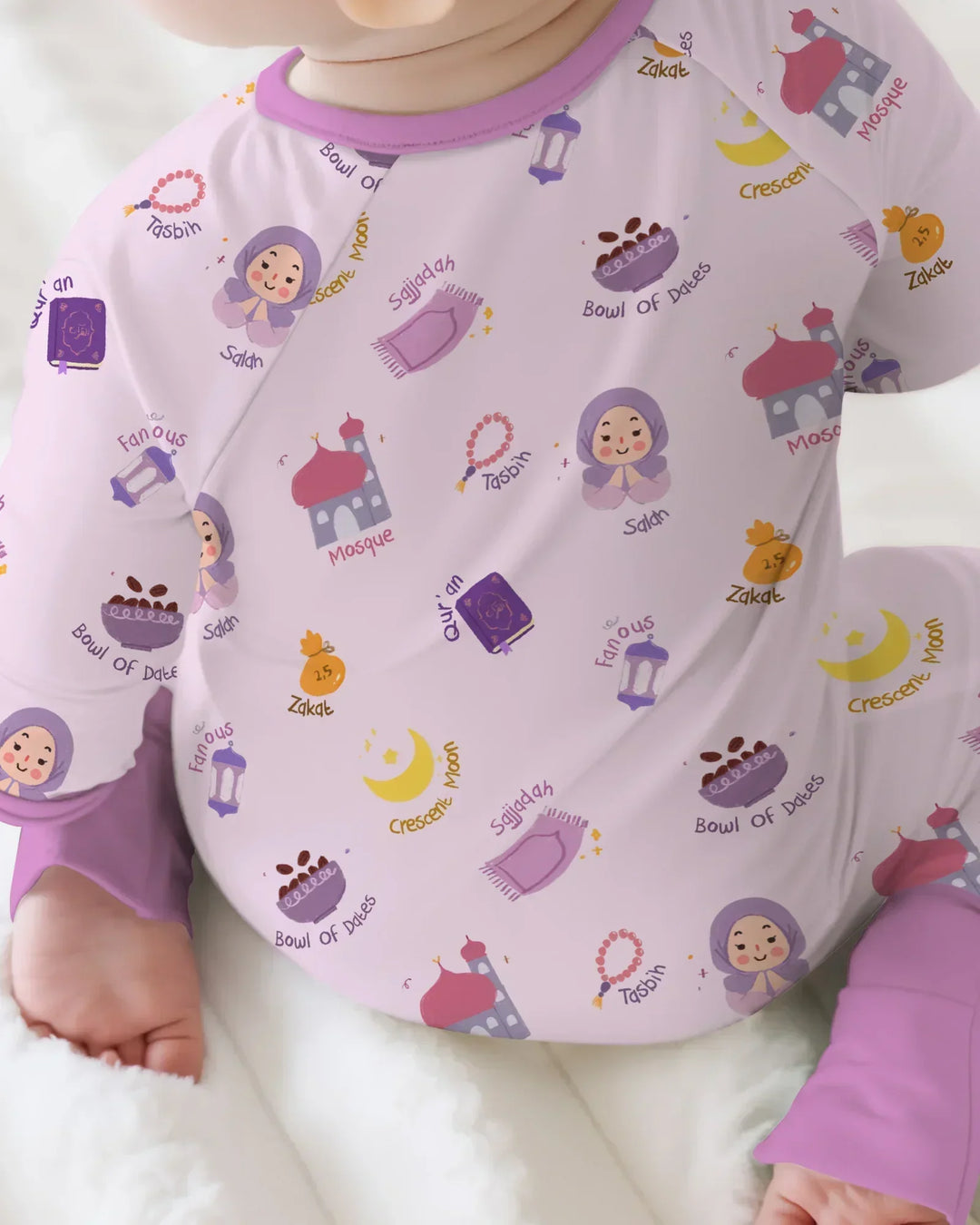 Gerippte Babykleidung mit individuellem Foto - Weich &amp; Skizzenhaft