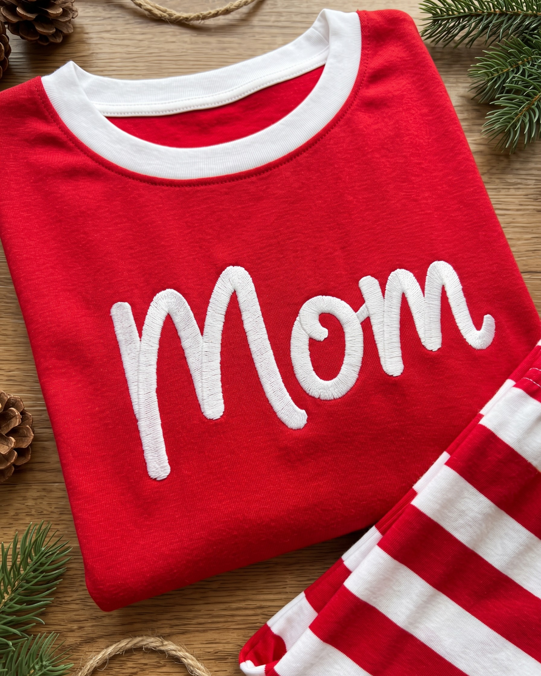Vorlage Bambus Damen Pyjama Set