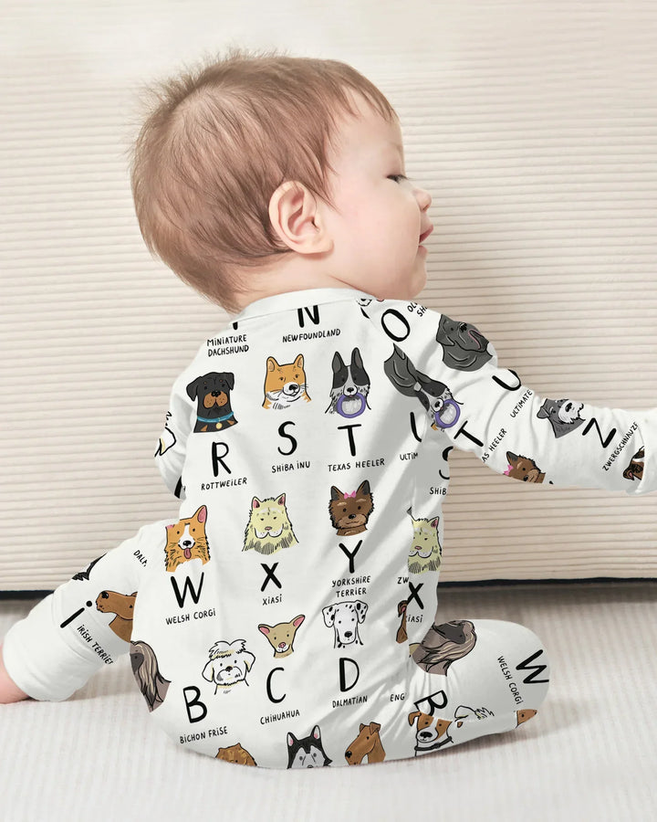 Gerippte Babykleidung mit individuellem Foto - Weich &amp; Skizzenhaft